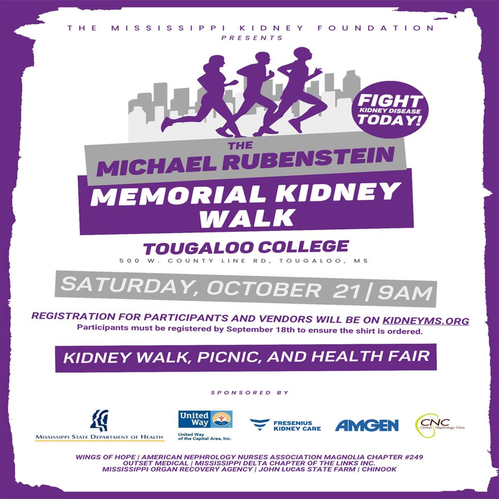 Annual Kidney Walk returns in October