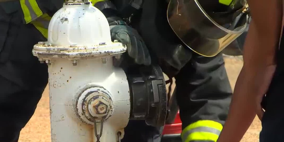 Jackson Fire Department demonstrates fireground response amid hydrant concerns