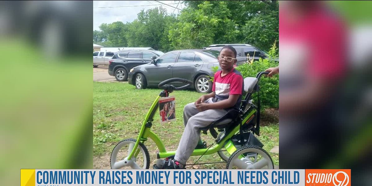 Okolona community raises funds for disabled child’s therapeutic bike