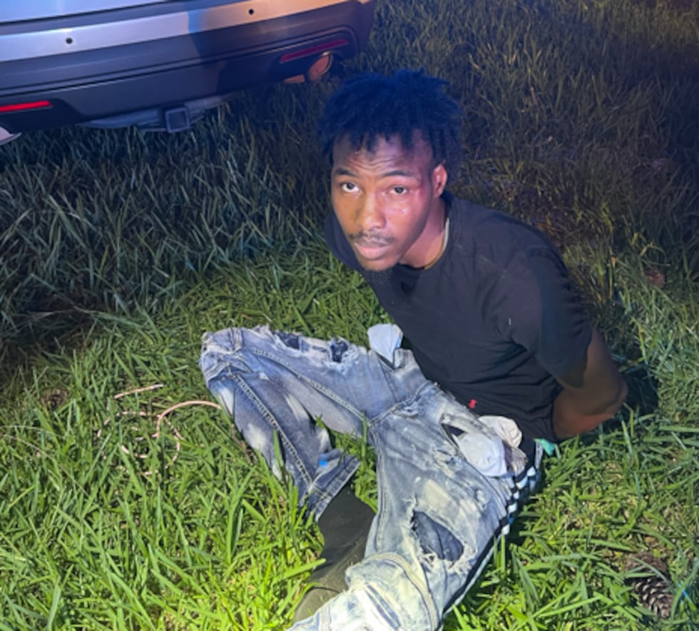 A photo shows injuries to the face of a man allegedly abused by a former Capitol Police officer.