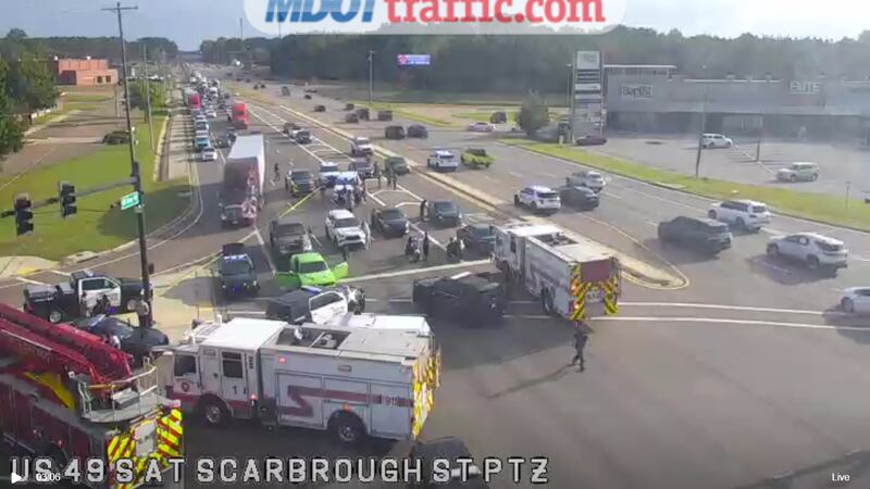 MDOT Camera from US 49 South at Scarbrough Street