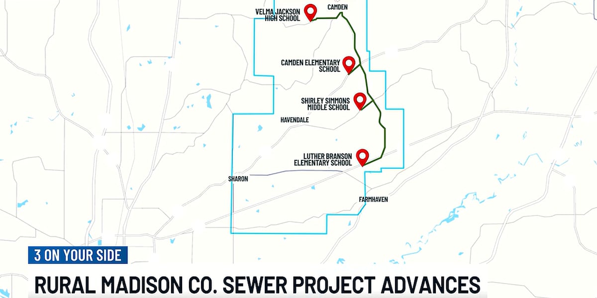 Rural Madison County sewer project advances
