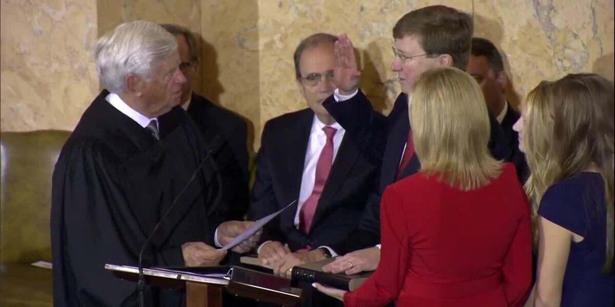 Inauguration Day: Tate Reeves is sworn in as Mississippi’s 65th Governor