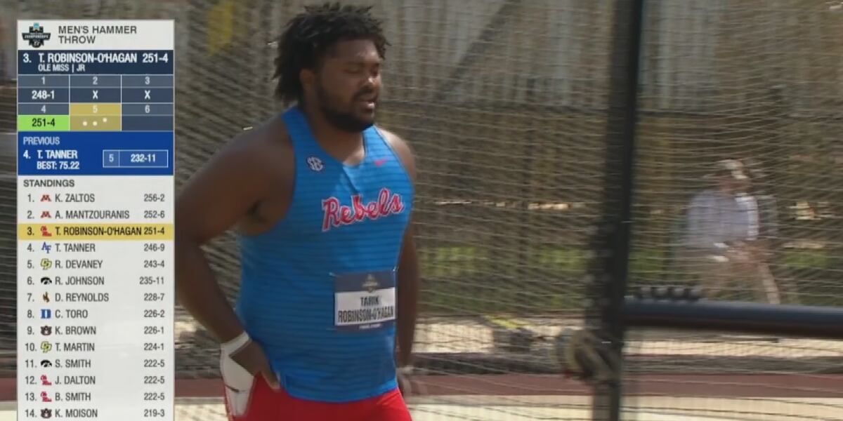 Kenneth Champ Day 1: NCAA Outdoor Track & Field Championships