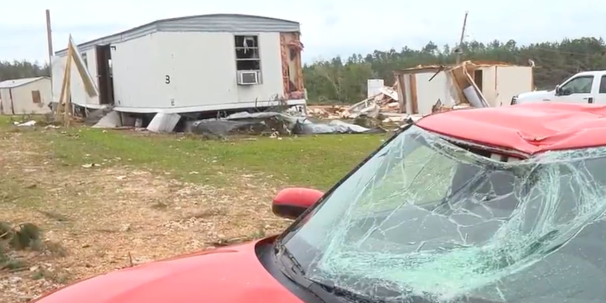 Lincoln County tornado survivor thankful to be alive after trailer flipped