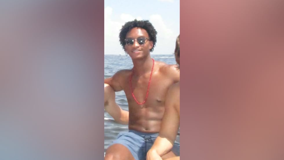 Officials say he was last seen on Horn Island wearing blue swim trunks — not black as...
