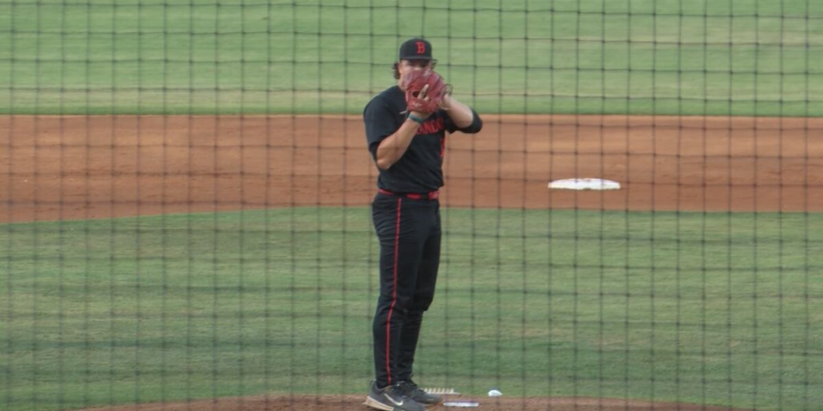 Brandon Rucka Baseball Brandon baseball wins game one of 7A Championship behind complete game ...