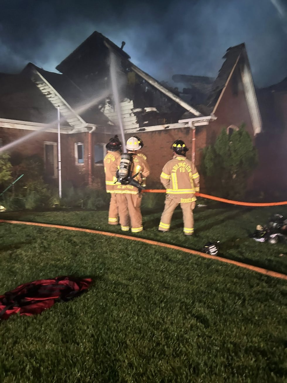 Authorities report that two Shelby County homes erupted in flames this Independence Day, with...