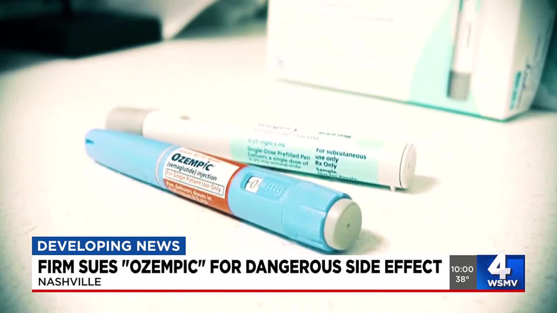 Nashville law firm sues Ozempic manufacturer for dangerous side effect