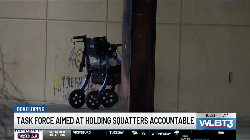 ‘They’ve got to take a stand’: Task force proposed to address squatting in Jackson