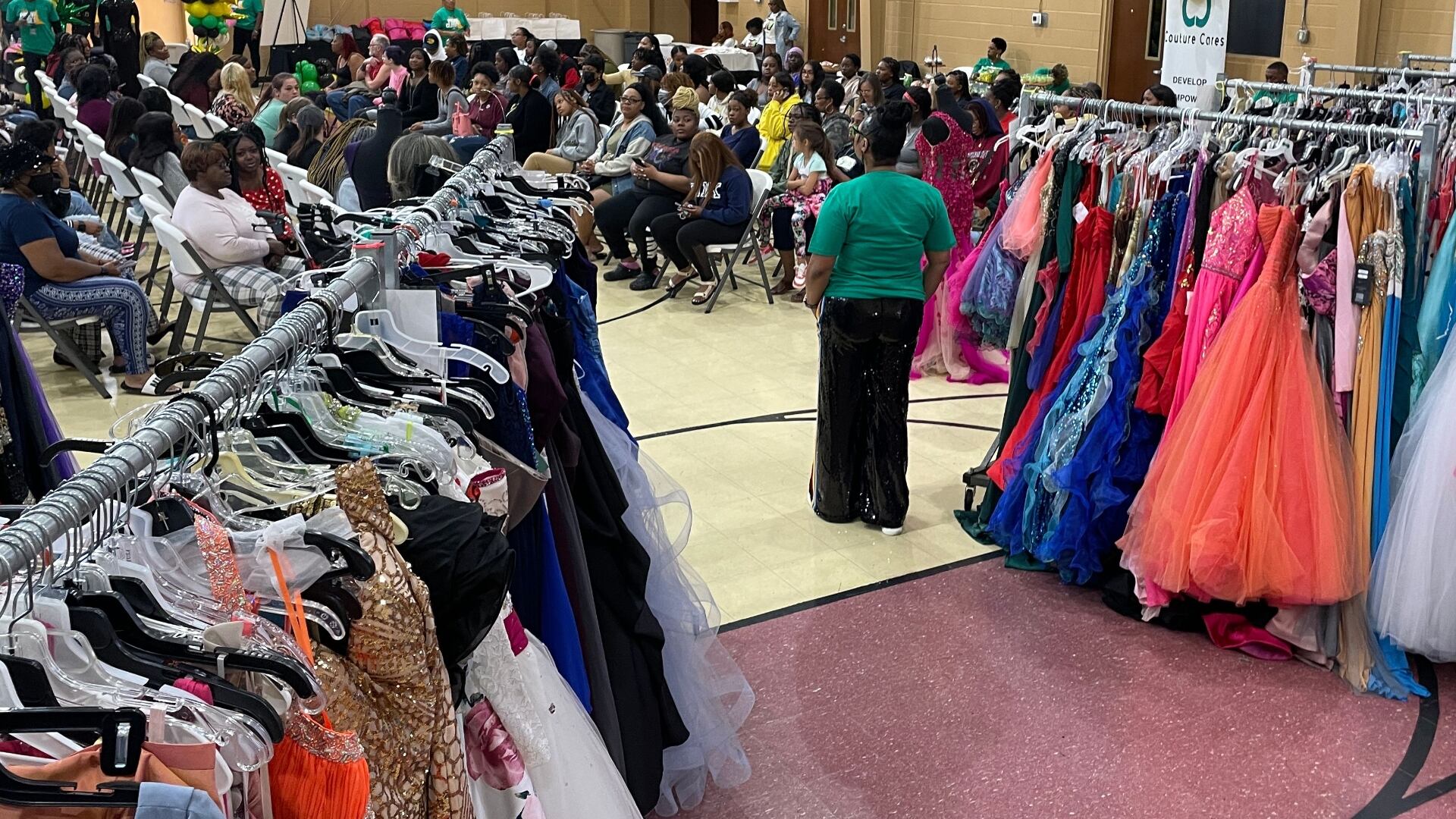 Coutour Cares organization provides free prom dresses to JPS female students Coutour Cares organization provides free prom dresses to JPS female students