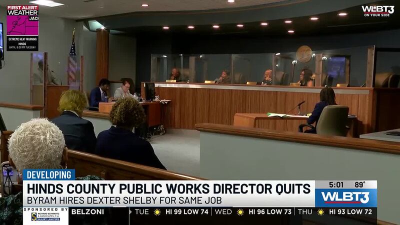 Hinds County’s public works director resigns after one year on the job
