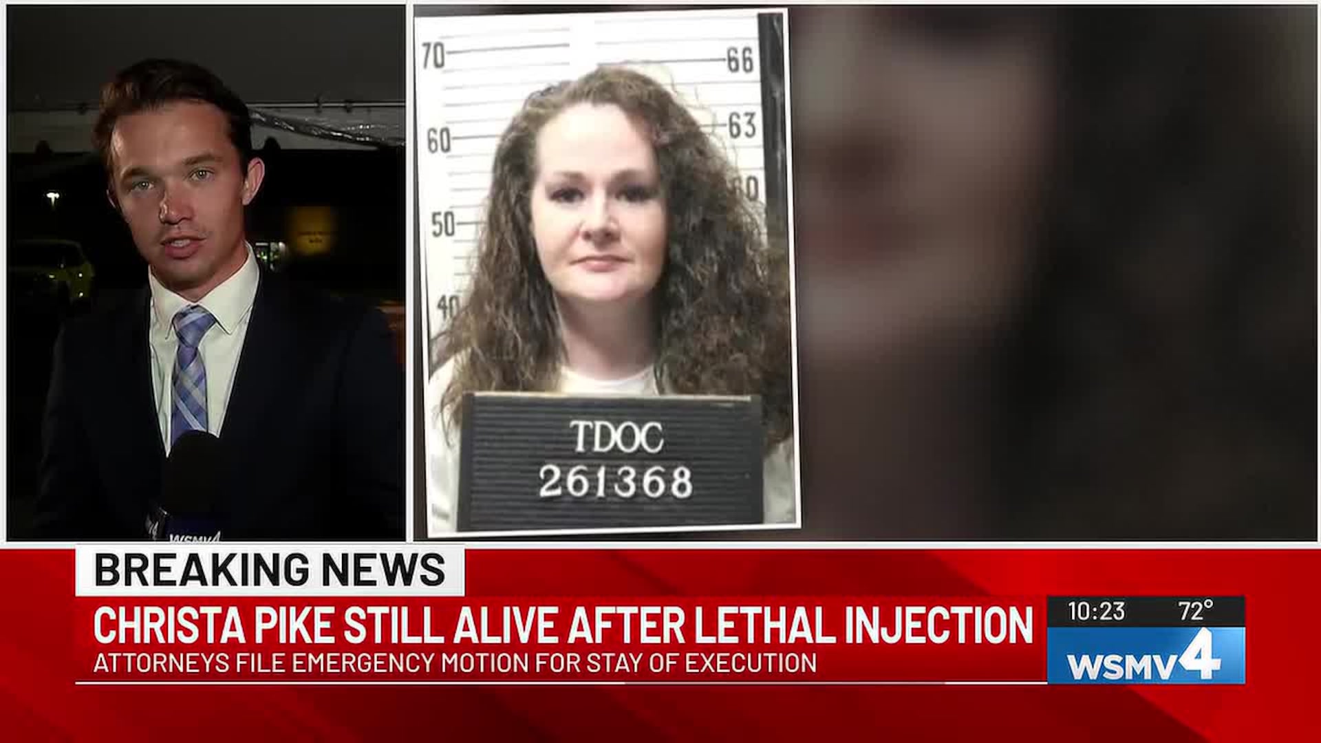 Attorneys file emergency motion for stay after Christa Pike still alive from lethal injection